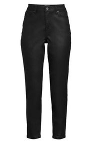 NWT  Women's Coated Skinny
Jean, 28" Inseam, Size: 4 regular