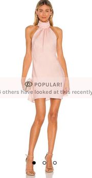 Hayes Mini Dress in Light Peach