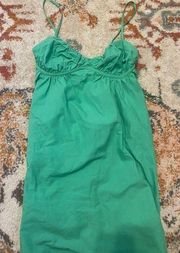 ZARA green  dress size xs
