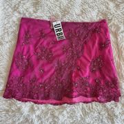 Tati Embellished Mini Skirt