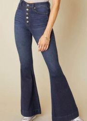 NWT Kancan Super Flare Jeans