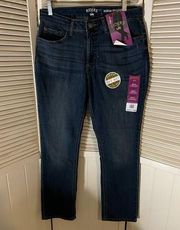 10P Short Lees riders midrise straight denim jeans