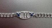 Letter M  Bracelet