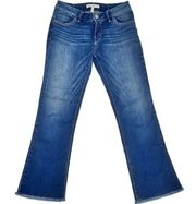 BCBGeneration Womens Avalon Bootcut Jeans Mid Rise, Medium Wash Denim 25