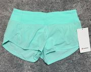 Lululemon NWT  Speed Up Short 2.5" *Toothpaste