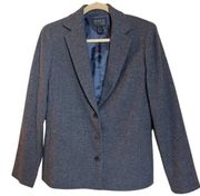 Lafayette 148 Grey Cashmere Blend Blazer Sz. 6