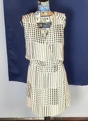 Parker silk blend dress size large