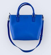 Composition Satchel Shoulder Bag & Wristlet Coastal Blue $128 & $48