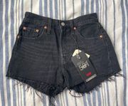 Levi’s NWT  premium High Rise 501 Shorts