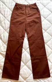 NWT RVCA Howl High-Waisted Pants (cotton camille rowe retro)