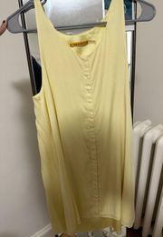 Silk Yellow Dress