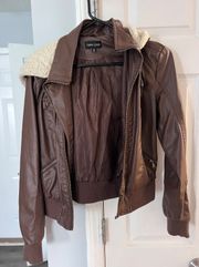 Leather Brown Jacket