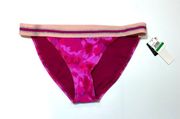 Hula Honey BERRY Pink TIE-DYE Bikini Swim Bottom