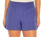 NWT Three Dots Double Gauze 100% Cotton 4” Shorts Women’s XS Periwinkle