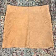 NWT She + Sky Suede Like Skirt