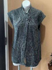 United States sweater gray cardigan