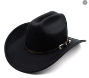 Vintage Western Cowboy Hat For Men's Gentleman Lady Jazz Cowgirl