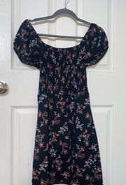 Floral Off The Shoulder Dress