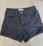 Judy blue denim shorts black size S