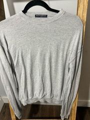 Brandy Melville Grey  crewneck sweater