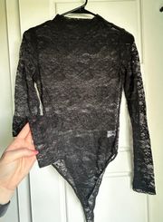 Black Lace Long Sleeve