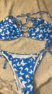 Blue Butterfly Bikini