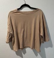 Cropped Tee Shirt