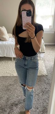 Ankle Length Mom Jeans