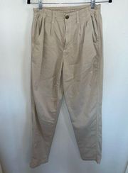 American Eagle Khaki Super Stretch Pants Extra Long