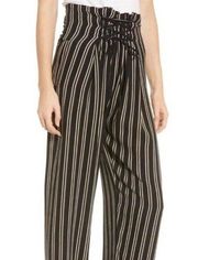 NWT Bishop + Young Elizabeth Highwaist Pant Stripe Womens Size Small READ