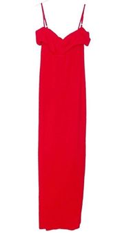 Nookie x Revolve Phoenix Gown Size Small Fire Red