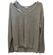 Nordstrom socialite cutout long sleeve top