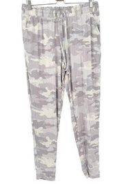 Koolaburra By Ugg Womens Camo Printed Pull On Pajama Jogger Lounge Pants Size L