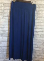 Apt 9 maxi skirt with slit size medium