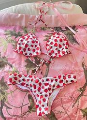 Strawberry bikini set size small