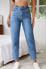 High Waisted Mom Jeans 