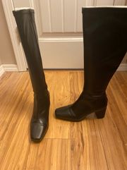 Tall Black Boots. EUC.