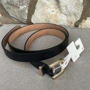 Target brand Black belt gold buckle size XXL NEW