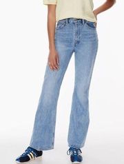 Aritzia Denim Forum The Marlene '60s High Rise Flare Jeans size 28