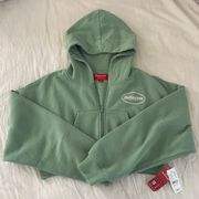 PacSun Budweiser By  Sage Stamp Zip Up Hoodie