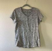 KUHL Women’s Svenna Short Sleeve Top Henley Size xl 8280