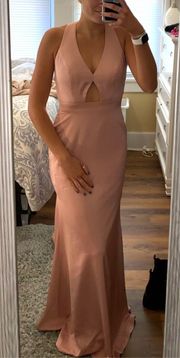 Pale Pink Long Dress