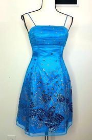 Morgan & Co Blue dress