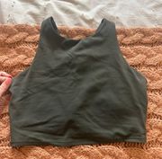 High Neck Cropped Tank Top