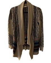 Urban Outfitters Aztec Open Front Cardigan