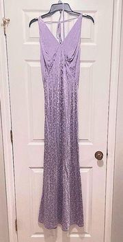 NEW TOPSHOP Heart Jacquard Satin Slip Dress Size 8 NWOT