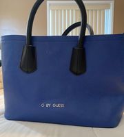 Blue  tote Bag