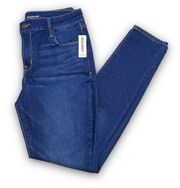 Old Navy Rockstar Mid Rise Super Skinny Jeans Medium Blue Denim NWT 10