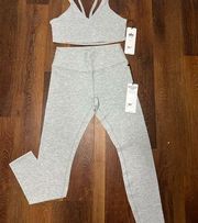 NWT Alo micro waffle leggings ONLY