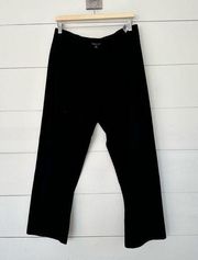 Eileen Fisher Women’s Large Black Pull on Stretchy Pants